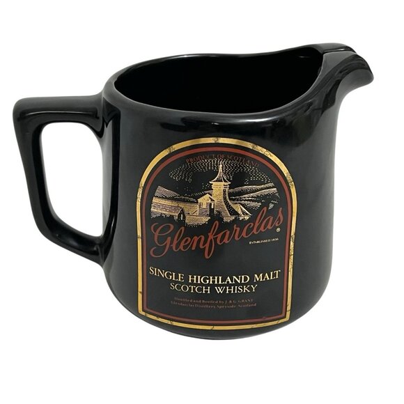 Glenfarclas Single Highland Malt Whisky Ceramic Pitcher Water Jug HCW Prompots - Picture 1 of 8